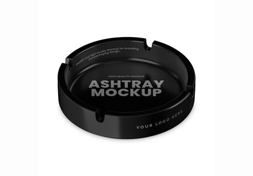 Ashtray Mockup