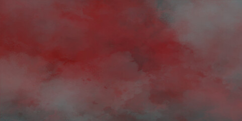 Abstract smoke steam moves on a red background. Design element brush effect canvas element cloudscape cloud sky or cloudscape or Fogg, black and white grunge watercolor background.