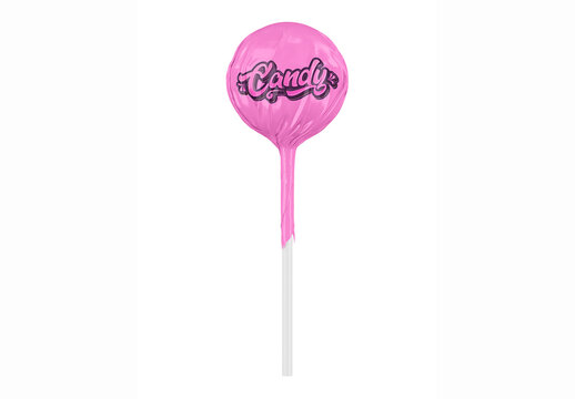 Ball Lollipop Mockup