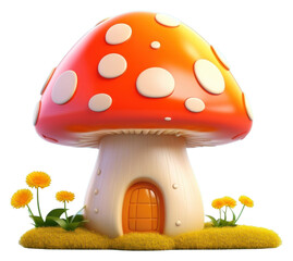 PNG Toadstool mushroom fungus agaric.