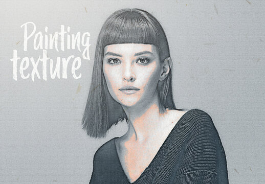 Painting Texture Photo Effect