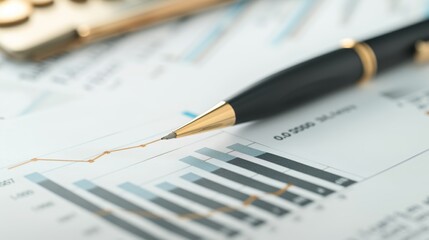 A detailed chart of economic expenditures and revenue in a financial report, close-up, corporate theme, realistic, overlay, office desk backdrop, focus cover all object