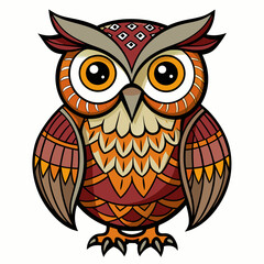 owl vector and illustration