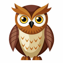 owl vector and illustration
