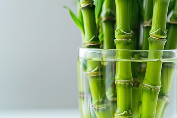 Fototapeta premium Bamboo roots contract