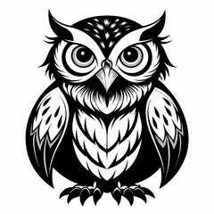 owl vector and illustration