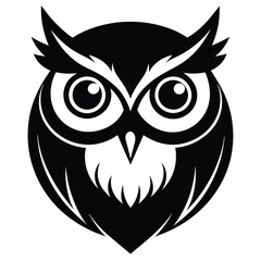 Naklejka premium owl vector and illustration