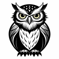 owl vector and illustration