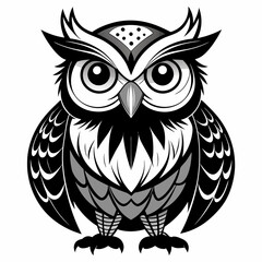 owl vector and illustration