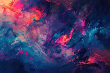 Fototapeta premium Vibrant abstract background image for desktop display