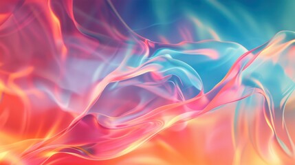 Obraz premium Abstract Swirling Colors