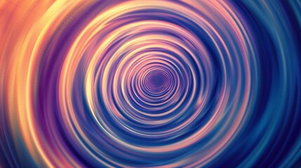 Fototapeta premium Hypnosis Spiral,concept for hypnosis, descending pattern, abstract background of scintillating circles colored texture
