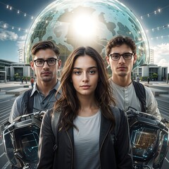 Students of the future parallel universe
