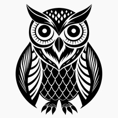 owl vector and illustration