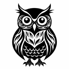 owl vector and illustration