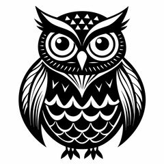 owl vector and illustration