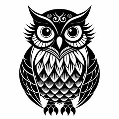 owl vector and illustration