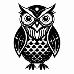 owl vector and illustration