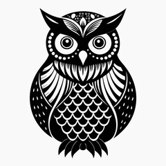 owl vector and illustration