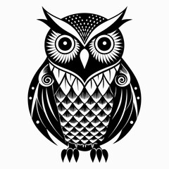 owl vector and illustration