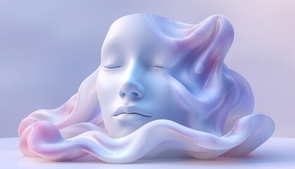 Naklejka premium the person in a dress