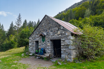 Obraz premium Cabaña de Santa Ana