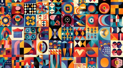 Seamless floral textile wallpaper pattern