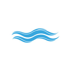 Wave beach vector illustration design