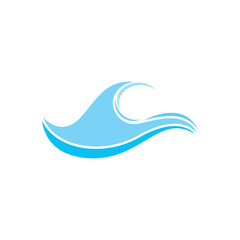Wave beach vector illustration design