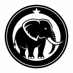 Obraz premium elephant vector and illustration