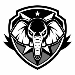 elephant vector and illustration