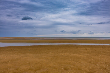 La plage de Houlgate en Normandie