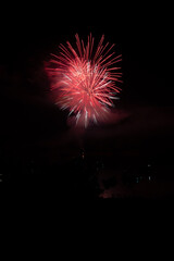  Beautiful fireworks in the night sky #92