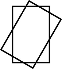 Fototapeta premium Rectangle - Graphic Vector 