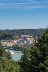 Kirche Mariä Himmelfahrt in der Altstadt von Bad Tölz