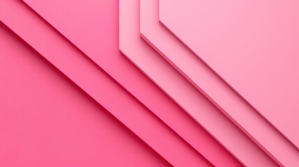 A modern pink symbol idea with a minimalist design, providing ample copy space for customization.