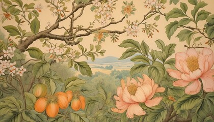 beautiful floral pattern, vintage, wallpaper, stationary, pattern, flowers, decoration, design, textile, decor, nature, blossom, backdrop, walls, paper, bold, delicate, background, phone wallpaper