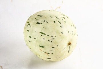 Ripe sweet juicy Dalmatin melon