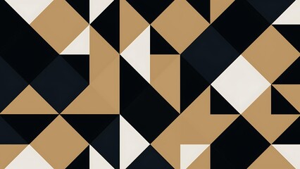 Geometric Pattern Background: Vibrant Colors and Sharp Lines 