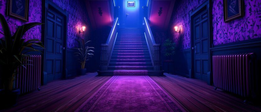 Scary escape room party online, creepy puzzles, haunted mansion theme, interactive gameplay, photorealistic, high detail