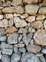 Mediterranean stone wall