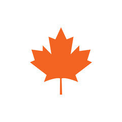 Maple leaf logo , icon, national symbol of canada, love and loyalty