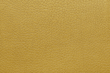 Natural, genuine yellow leather texture, structure of glossy leatherette macro background