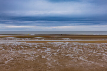 La plage de Cabourg en Normandie