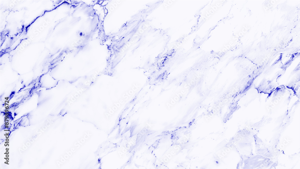 Wall mural vector marble pattern. white and blue marble texture background. abstract beautiful soft blue marble