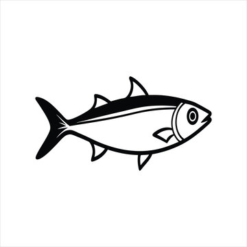 recommend clip art: sardine silhouette  line art