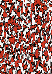 Obraz premium Seamless stain pattern. Modern wave print. Minimalist design. 