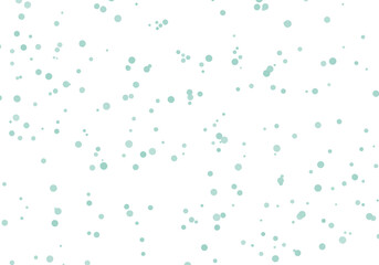 Türkis Punkte - Minimalistischer Hintergrund