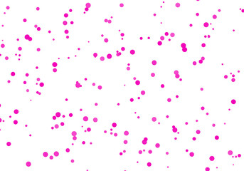 Neon Rosa Punkte - Minimalistischer Hintergrund