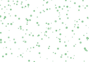 Grüne Punkte - Minimalistischer Hintergrund